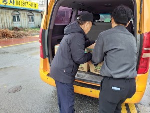 축산환경관리원·대상(주), 세종시 사회복지기관 및 시설에 계란 400판 기부